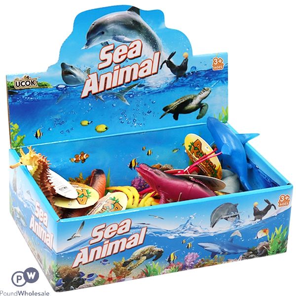 Sea Animals Assorted Cdu Box