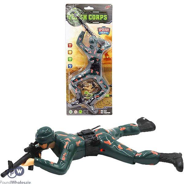 Toy Crawling Soldier