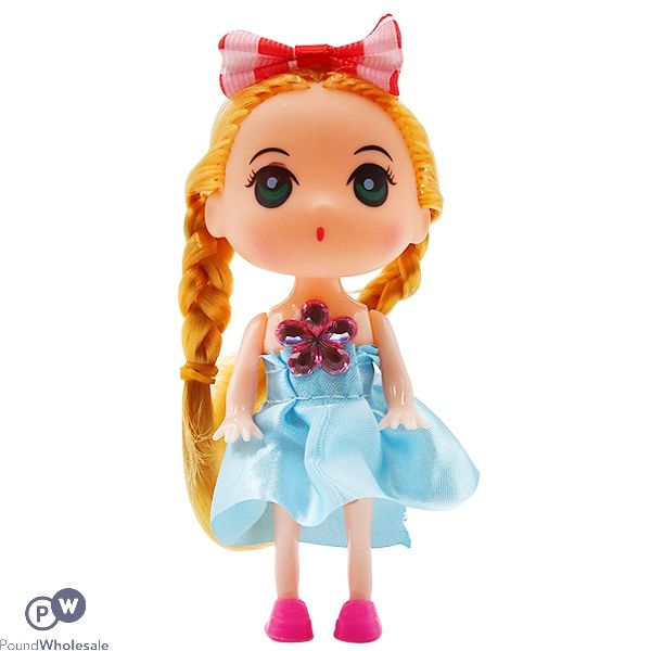 Cute Baby Doll 5" Two Assorted Cdu Blue