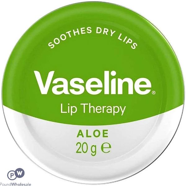 Vaseline Aloe Vera Petroleum Jelly Lip Therapy 20g