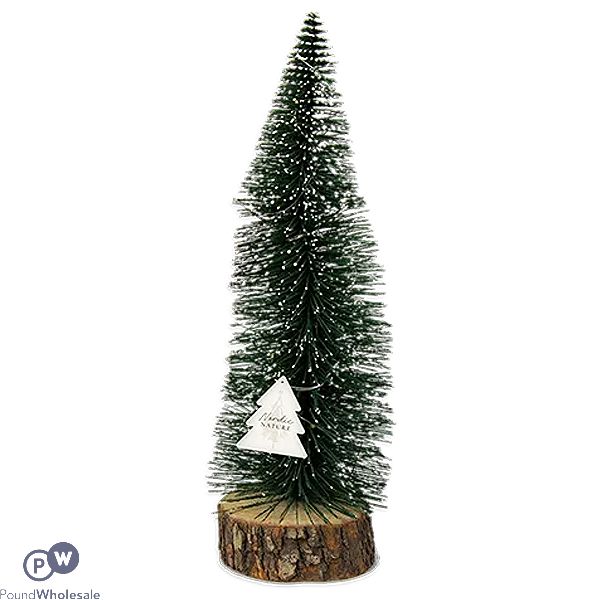 Nordic Led Warm White Snow Christmas Tree 28cm