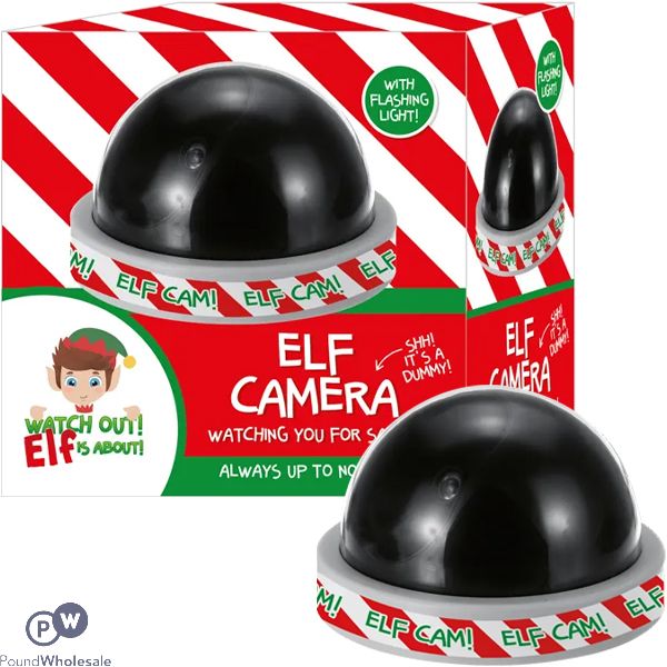 Christmas Battery-operated Elf Surveillance Camera