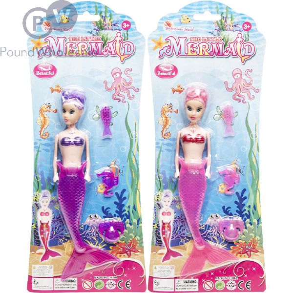 The Little Mermaid Action Figure Toy Assorted