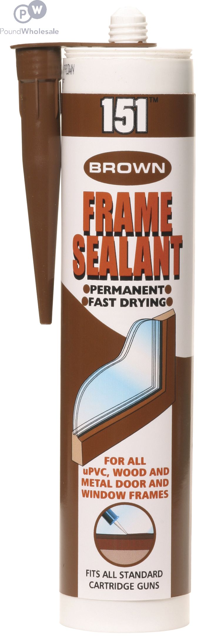 151 Frame Sealant Brown 310ml