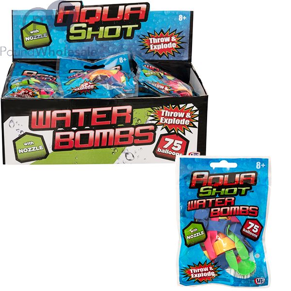 Aqua shot sales water bombs