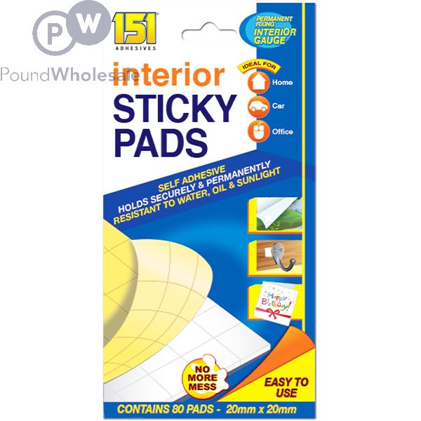 Adhesive pads discount