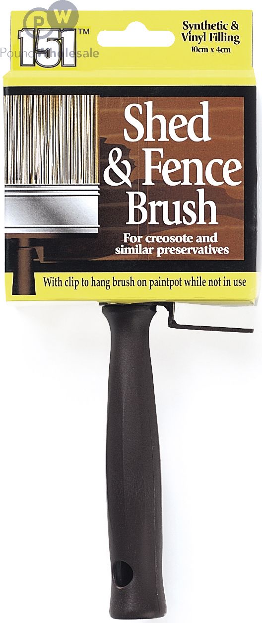 151 Shed & Fence Brush 10cm X 4cm
