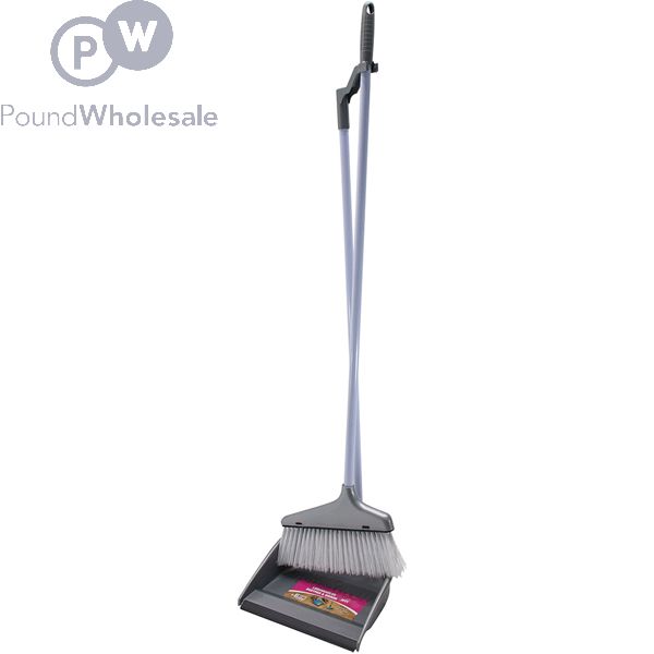 Prima Long Handled Dustpan With Brush