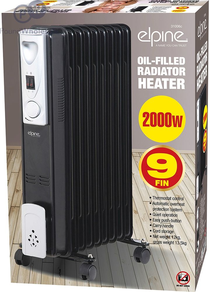 Wholesale Elpine Oil-filled Radiator Heater 2000w Pound Wholesale