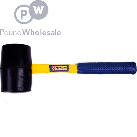 Marksman Rubber Mallet With Fibreglass Handle 32oz