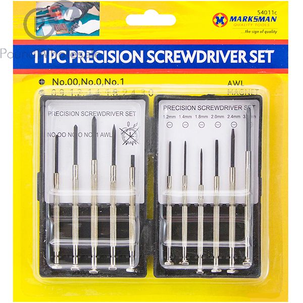 Marksman Precision Screwdriver Set 11pc