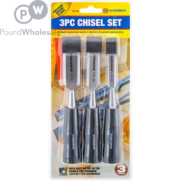 Marksman Chisel Set 3pc