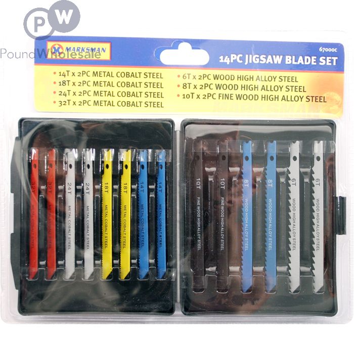 14pc Jigsaw Blades