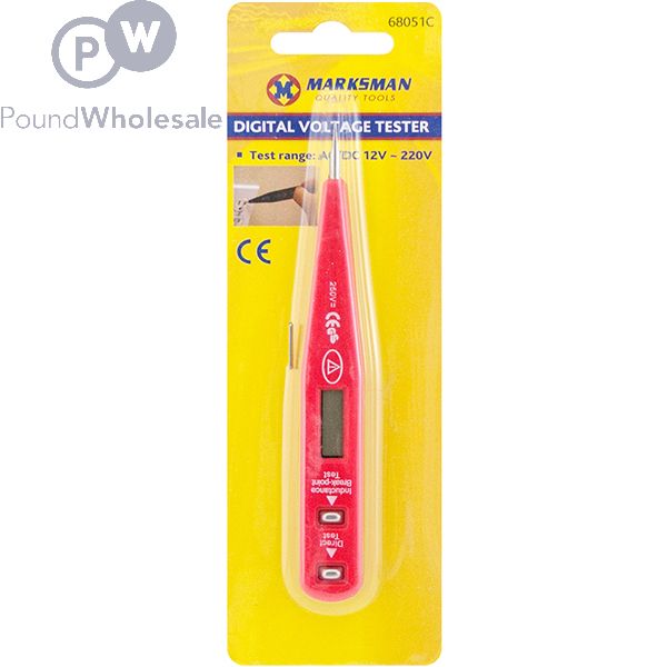 Marksman Digital Voltage Tester 12V-220V