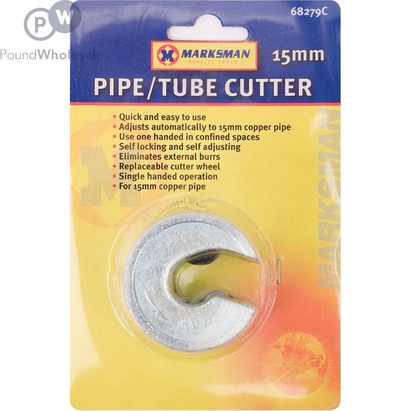 Marksman Pipe Tube Cutter 15mm