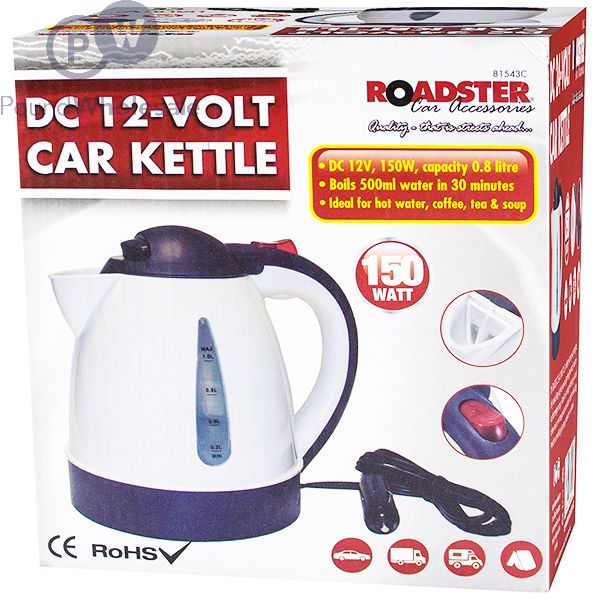 Wholesale Roadster Dc 12v Car Kettle 150w Pound Wholesale