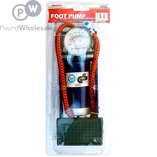 Roadster Single Foot Pump