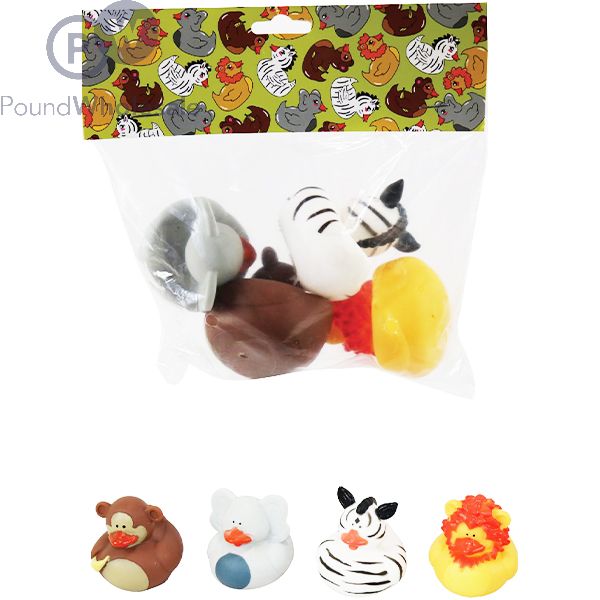 Wholesale Farm Animal Soft Toys Assorted 4 Pack Pound Wholesale