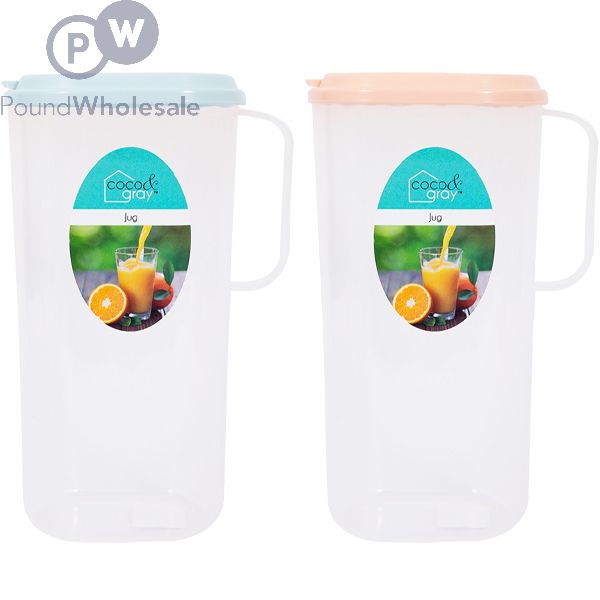 Cookhouse Fridge Door Jug 1.8ltr 2 Assorted Colours