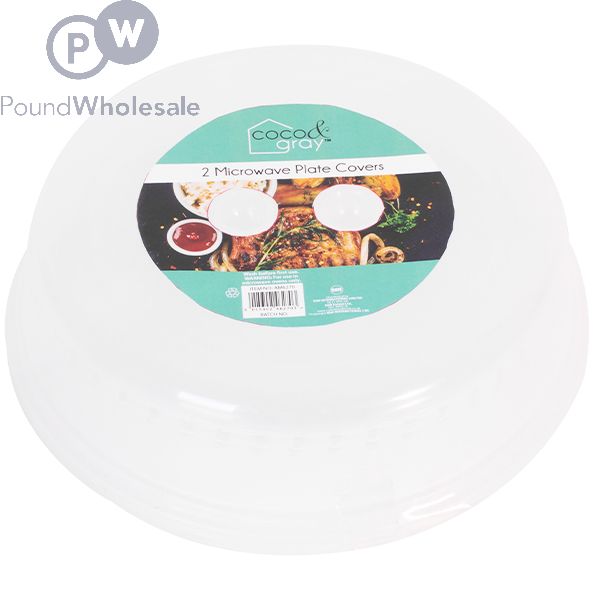 Coco & Grey Microwave Plate Cover 26cm 2 Pack