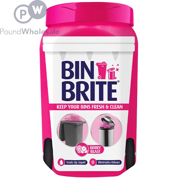 Wholesale Bin Brite Berry Blast Bin Odour Neutraliser 500g Pound