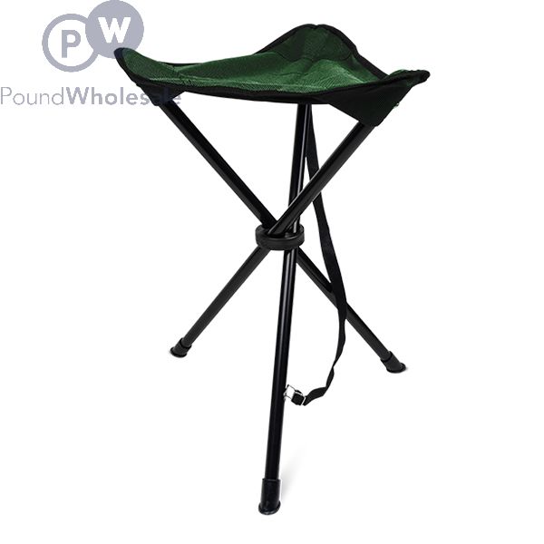 Wholesale Procamp Folding Tripod Camping Stool Assorted Colours Pound Wholesale