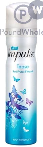 Impulse Tease Bodyspray Deodorant 150 Ml – Fruchtig-frischer Duft Mit Vanille & Moschus