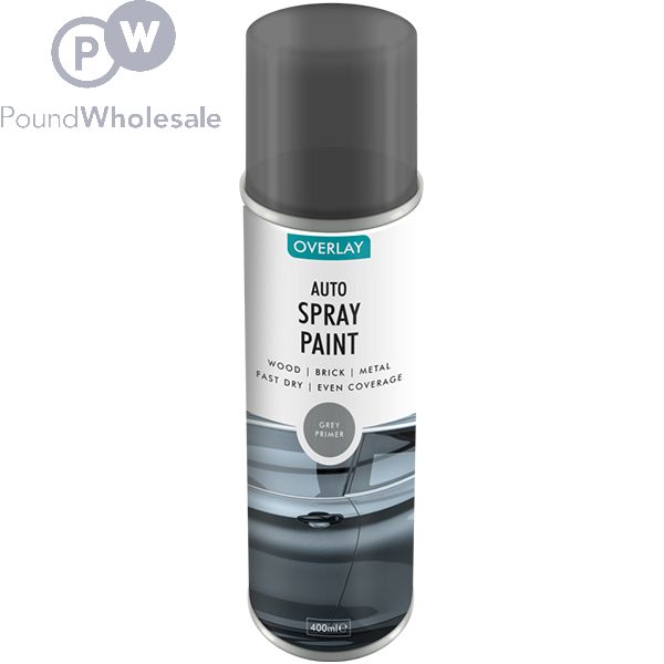 Wholesale Overlay Grey Primer Auto Spray Paint 400ml Pound Wholesale