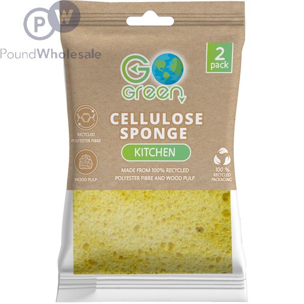 Cellulose kitchen sponge discount