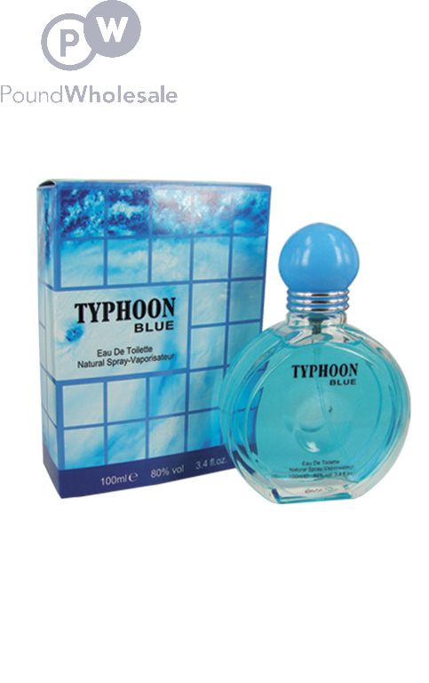 香水(男性用) TYPHOON NATURAL- POUR HOMME 100ml bottle Wholesale Typhoon Blue - Pour Homme | Pound Wholesale