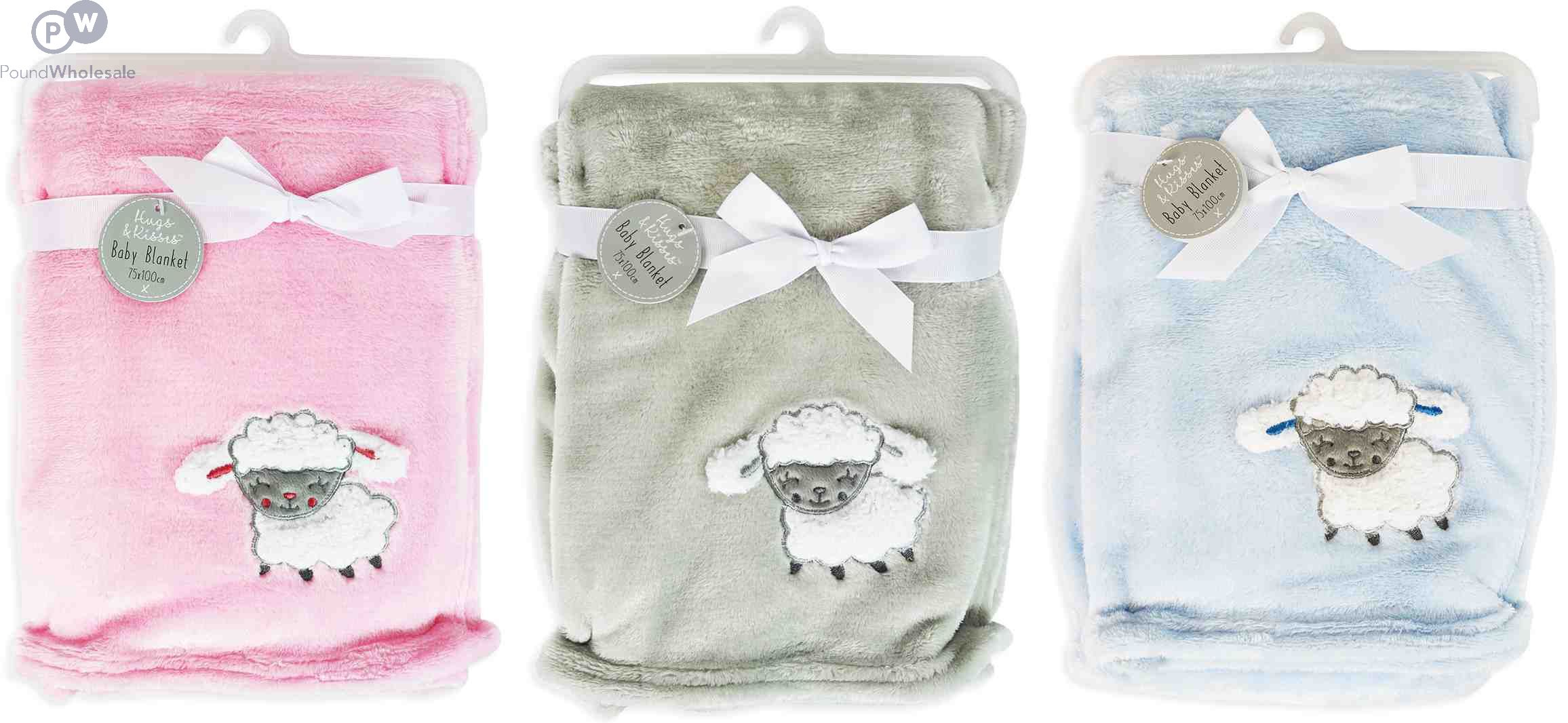 Baby Blanket Pig Blanket Amazon Off White-Pink Durable Warm Baby