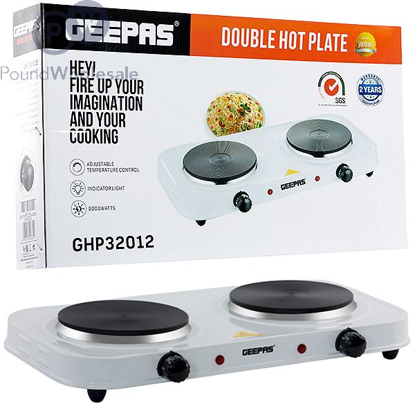Wholesale Geepas 2000w Double Hot Plate Pound Wholesale