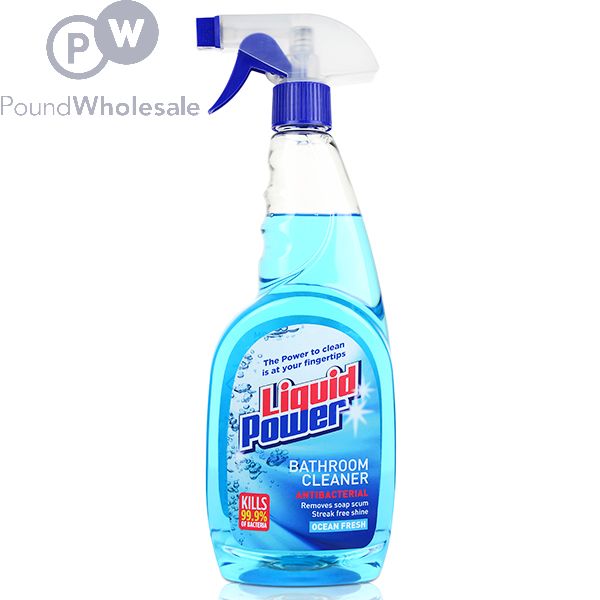 Bathroom outlet cleaner liquid