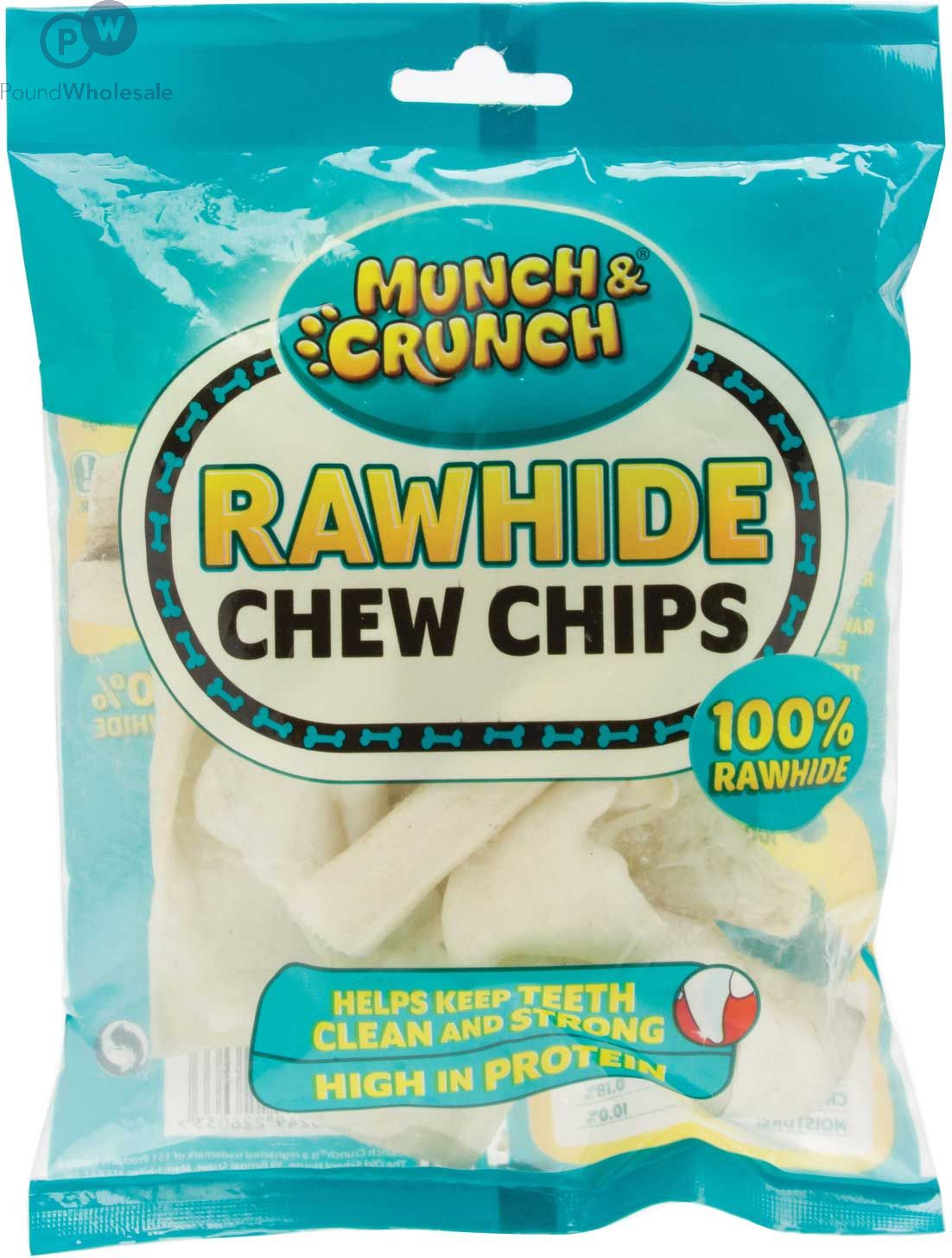 Munch Crunch Rawhide Chew Chips 100g