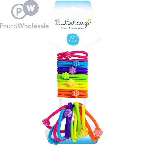 Wholesale Buttercup Assorted Hair Accessories Set 30 Pack