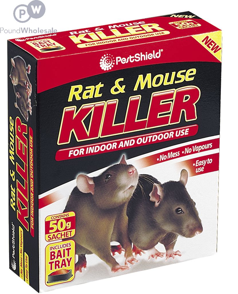 Pestshield Rat & Mouse Killer 2 X 20g