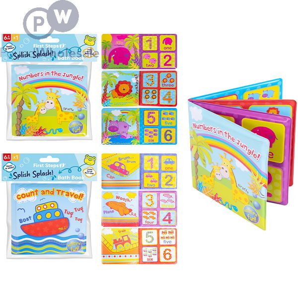 First Steps Soft Baby Bath Book