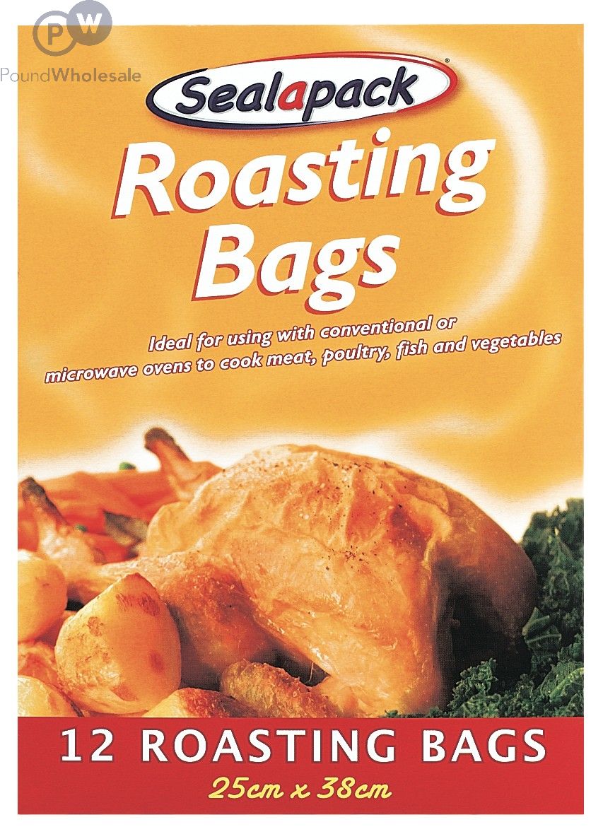 Sealapack Roasting Bags 12pk 25cm X 38cm