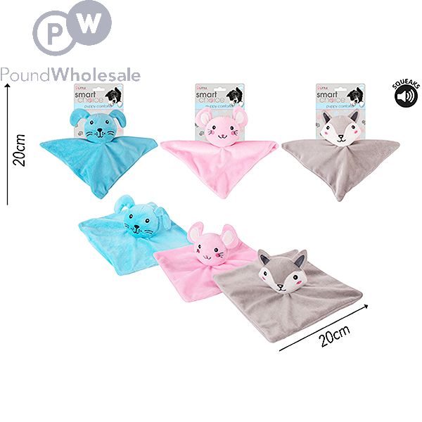 Wholesale Smart Choice Animal Dog Puppy Comforter Toy Assorted Pound Wholesale