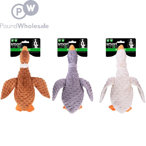 Plush duck dog toy clearance