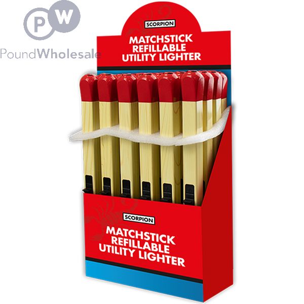 Wholesale Scorpion Novelty Matchstick Lighter Cdu
