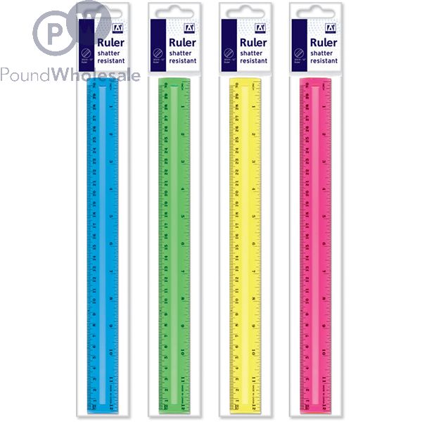 Ypo Ruler Wholesale Shatter Resistant 30cm/12