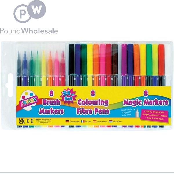 Pencil Box Bulk, 24 Pack, Assorted Colors, Bulk Plastic Pencil Box Case - View #10