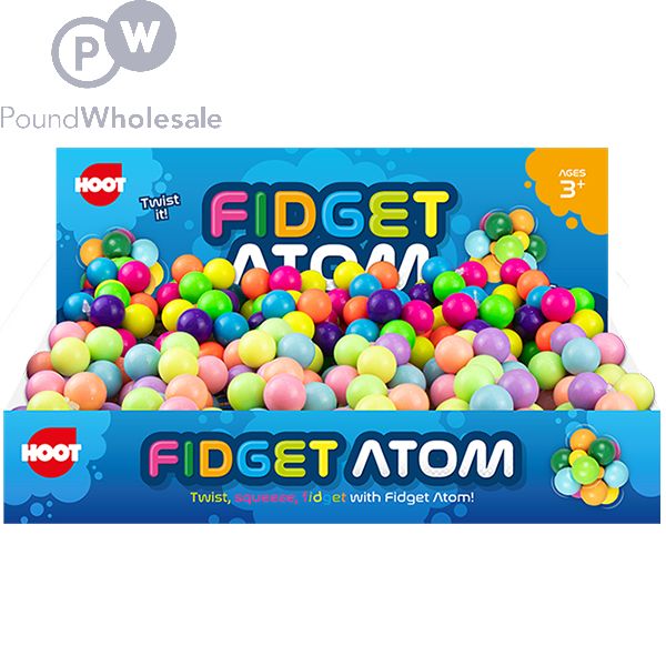 Wholesale Hoot Fidget Bead Ball Cdu Assorted Colours Pound Wholesale