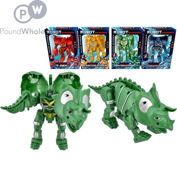 Wholesale Dinosaur Robot Transformation Warriors Cdu Assorted
