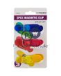 PRIMA MAGNETIC CLIP ASSORTED COLOURS 3PC