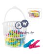 BETTINA LAUNDRY PEGS 36PC & BASKET 