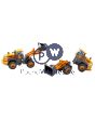 FRICTION-POWER 1:55 SCALE CONSTRUCTION TRUCKS DETACHABLE