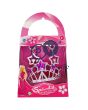 PINK STAR TIARA & EARRINGS BEAUTY SET 
