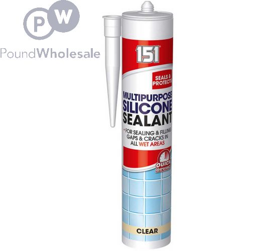 Wholesale 151 Multipurpose Silicone Sealant Clear 280ml Pound Wholesale